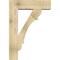 Ekena Millwork Olympic Block Rough Sawn Bracket w/ Offset Brace, Douglas Fir, 8"W x 28"D x 40"H BKT0806X28X40OLY05RDF - alternate 4